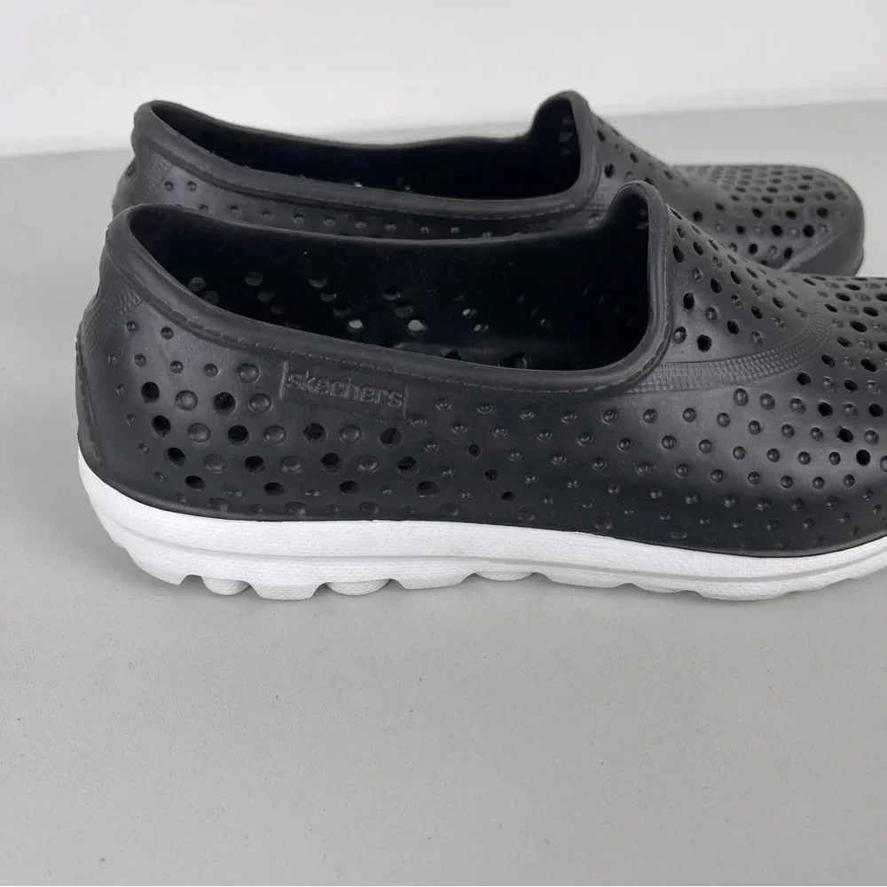 Skechers Performance Black H2 Go Slip On Water Shoes Unisex Size 3 Youth